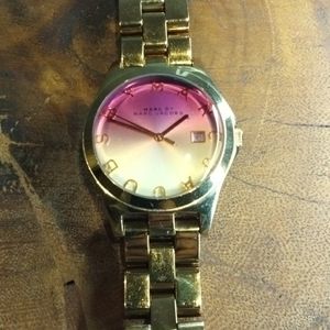 Marc by Marc Jacobs Purple Gradient Henry Watch Authentic